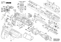 Bosch 3 611 B58 301 Gbh 2-18 Re Rotary Hammer 230 V / Eu Spare Parts